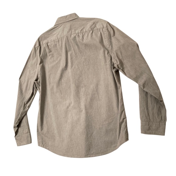 Express Men's Gray Button-Down Shirt – Size M - Picture 9 of 13
